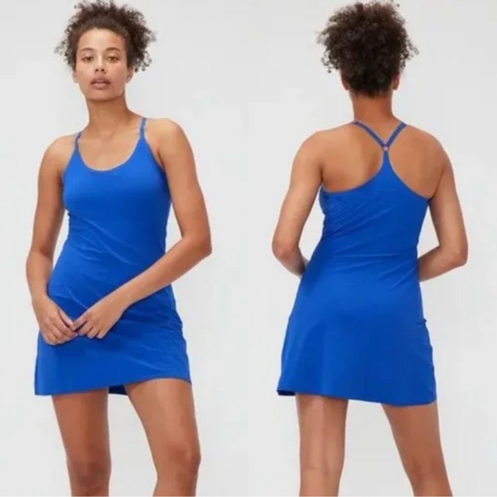 Outdoor Voices Exercise Blue Dress